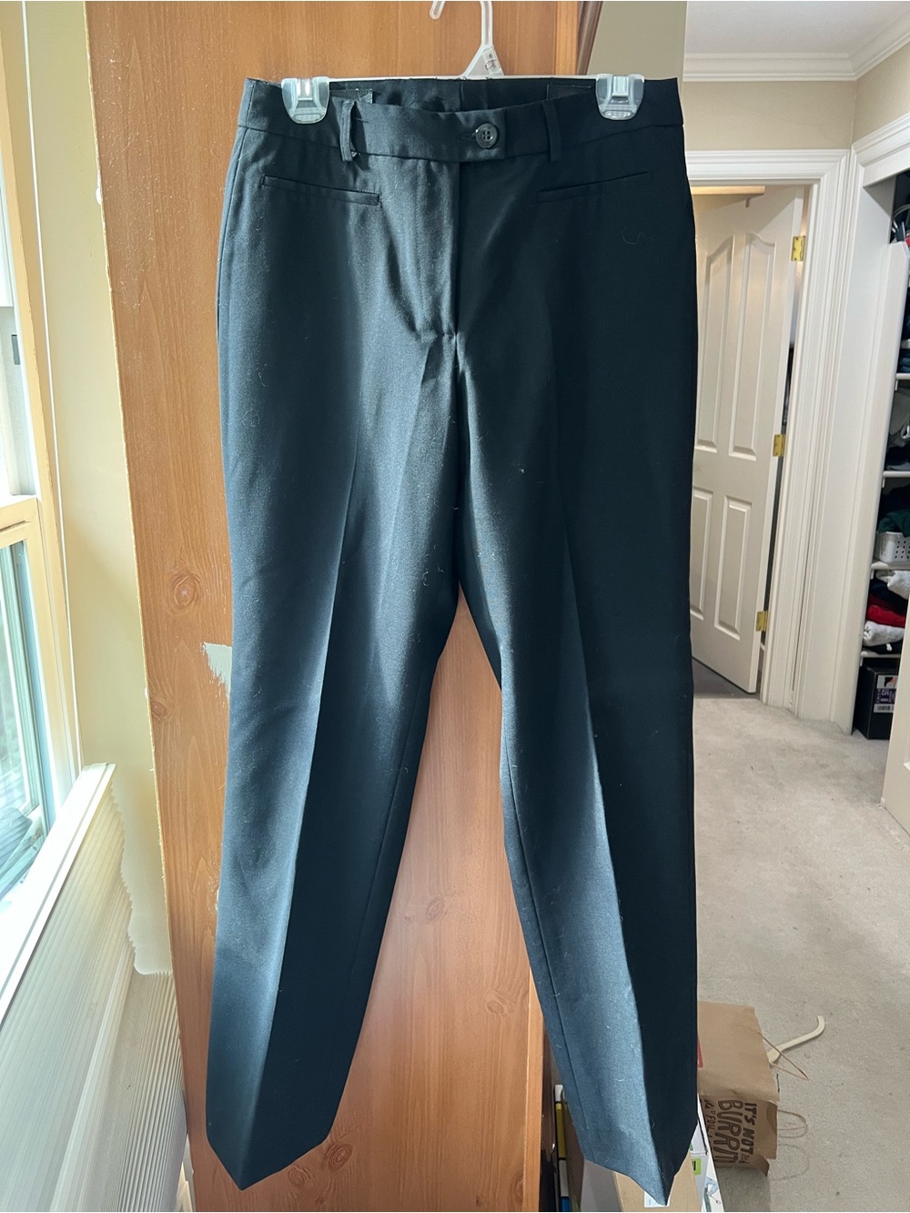 Classic Black Women's Tailored Trousers